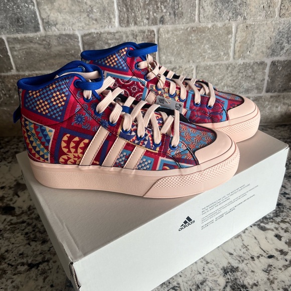 Adidas Bravada 2.0 Platform Mid Lifestyle Shoes - Picture 5 of 6